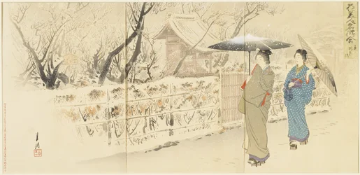 Garyo-bai Plum in Kameido, December 1895