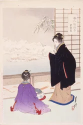 Snow And A Quiet House (Kanka No Yuki)