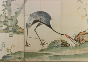 Cranes, Pines, and Bamboo