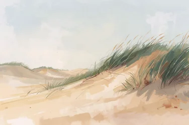 Serene Sand Dunes