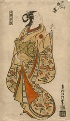 Courtesan Likened to the Chinese Sage Zhang Guolao