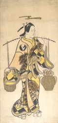 A Young Man as a Seller of Love Prophecies, ca. 1730s