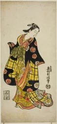 The Actor Sanjo Kantaro as a Courtesan