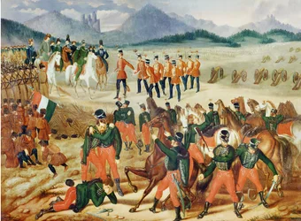 The Defeat of the Hungarian Rebels at Vilgos on 13th August 1849, 1850