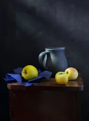 Moody Apples Still Life