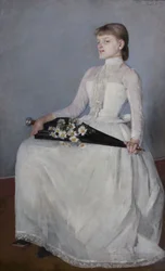 From a Walk or Lady in a White Dress