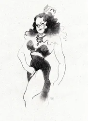 Retro Burlesque Diva