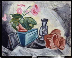 Still Life with Pink Flowers