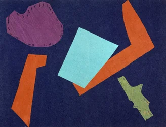 Universal War: Collage Work by Olga Rozanova, January 1916