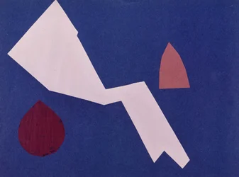 Universal War Collage work by Olga Rosanova, January 1916