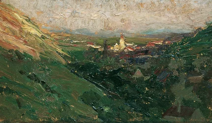 View of the Kahlenberger Village
