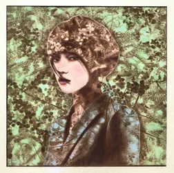 Portrait in Cyan, 2022