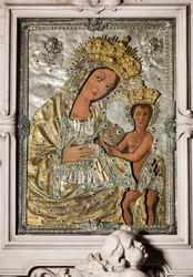 Madonna Odegitria - Icon with Riza