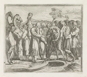 Joseph Sold by His Brothers (series title: Paintings in the Loggia of Raphael)