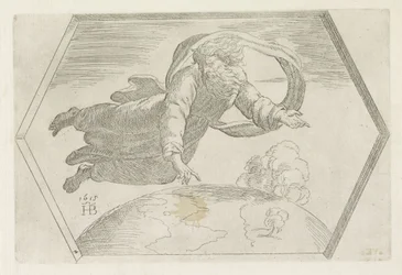 Creation of Heaven and Earth (Paintings in the Loggia of Raphael)