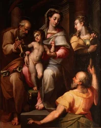Holy Family with St. Peter and St. Mary Magdalene