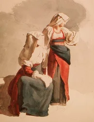 Italian Peasant Girls, c.1834
