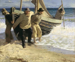 Launching the Boat, Skagen