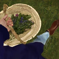 Basket of Wildflowers