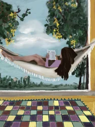 Peaceful Outdoor Reading