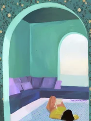Peaceful Reading Nook