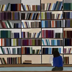 Quiet Library Reading
