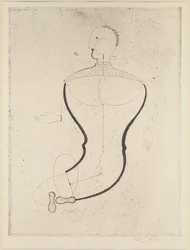 Abstract figure to the left