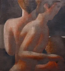 Three Nudes, Silver Frieze III