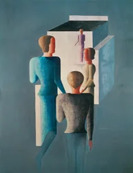 Four Figures and a Cube