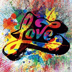 Colorful Love Splatter