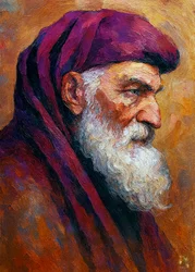 Contemplative Ancient Sage