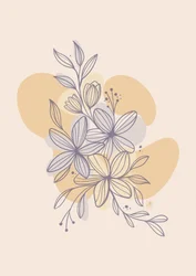 Gentle Floral Lines