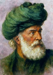 Man in Green Turban