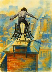 Rooftop Balancing Act