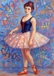 Street Art Ballerina