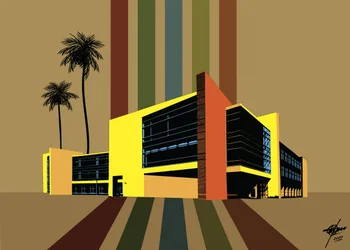Vibrant Midcentury Resort