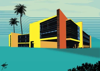 Vibrant Tropical Architecture