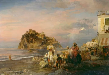 Evening Beach at Ischia