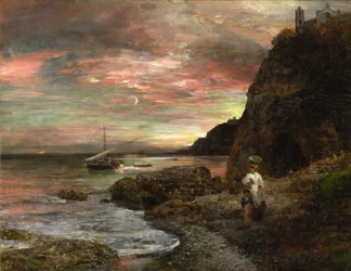 Evening Sun at Posillipo