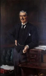 Portrait of Neville Chamberlain (1869-1940)