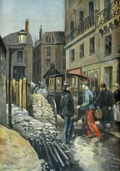 Arrest of Lieutenant Colonel Picquart in the Dreyfus Affair in 1898