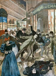Arrest of Anarchist Emile Henry