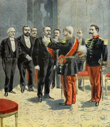 Emile Loubet Receives the Insignia of Grand Master of the Legion of Honor from General Davout
