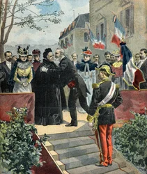 Emile Loubet Visits His Mother