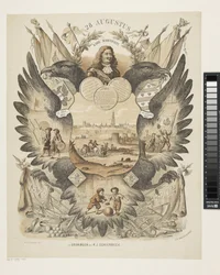 Commemorative Print of the Relief of Groningen