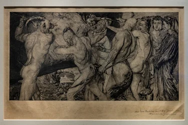 Dante and Virgil in Hell