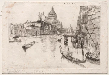 Entrance to Grand Canal, 1880