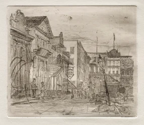 Southwest Corner, Public Square, Cleveland, 1878