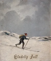 Skier (Merry Christmas)