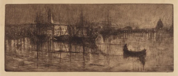 A Wet Evening in Venice, c. 1880